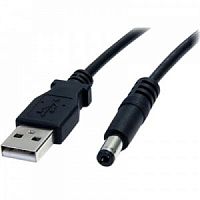 Шнур USB Орбита BS-371 (штекер USB - 3,5мм питание) 1,5м/10/300