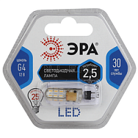 Лампа светодиодная ЭРА LED smd JC-2,5w-corn-840-G4